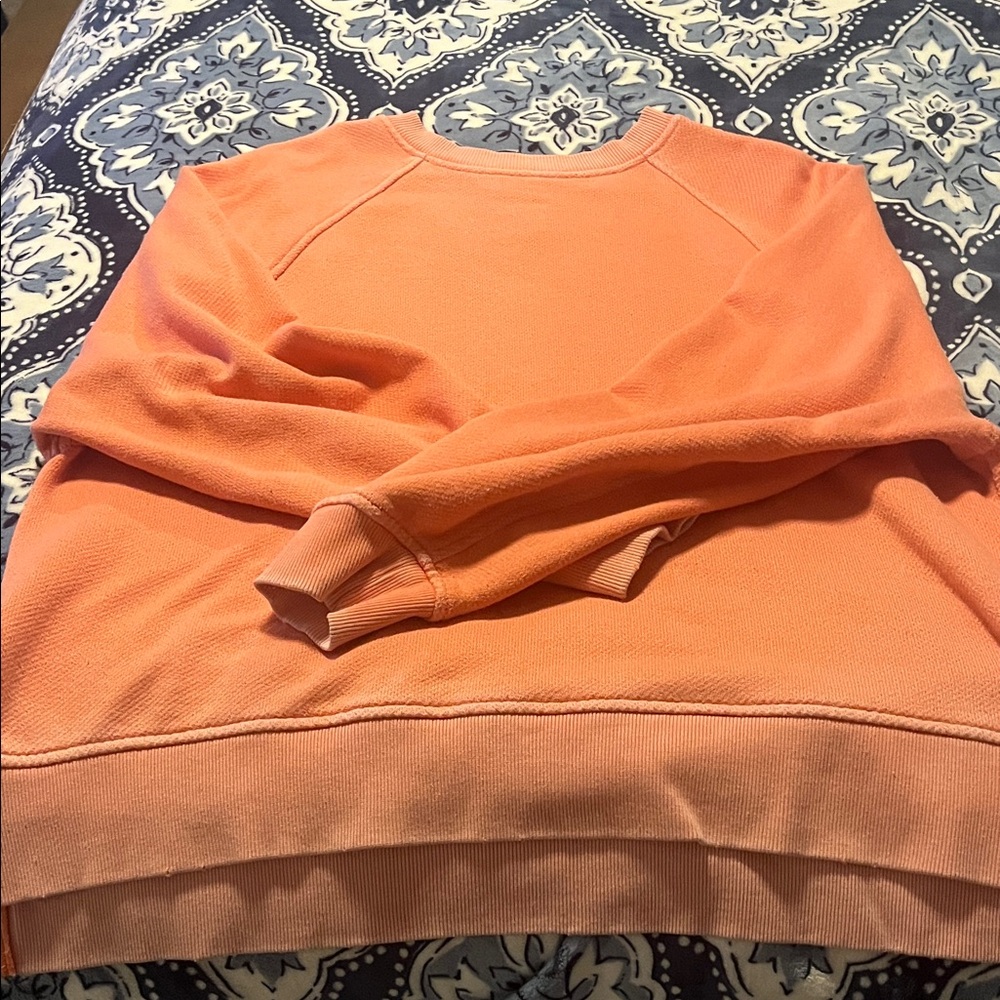 Aerie Peach Crew Neck Sweater